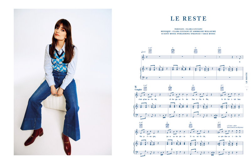 Songbook Coeur Piano Guitare Chant Clara Luciani