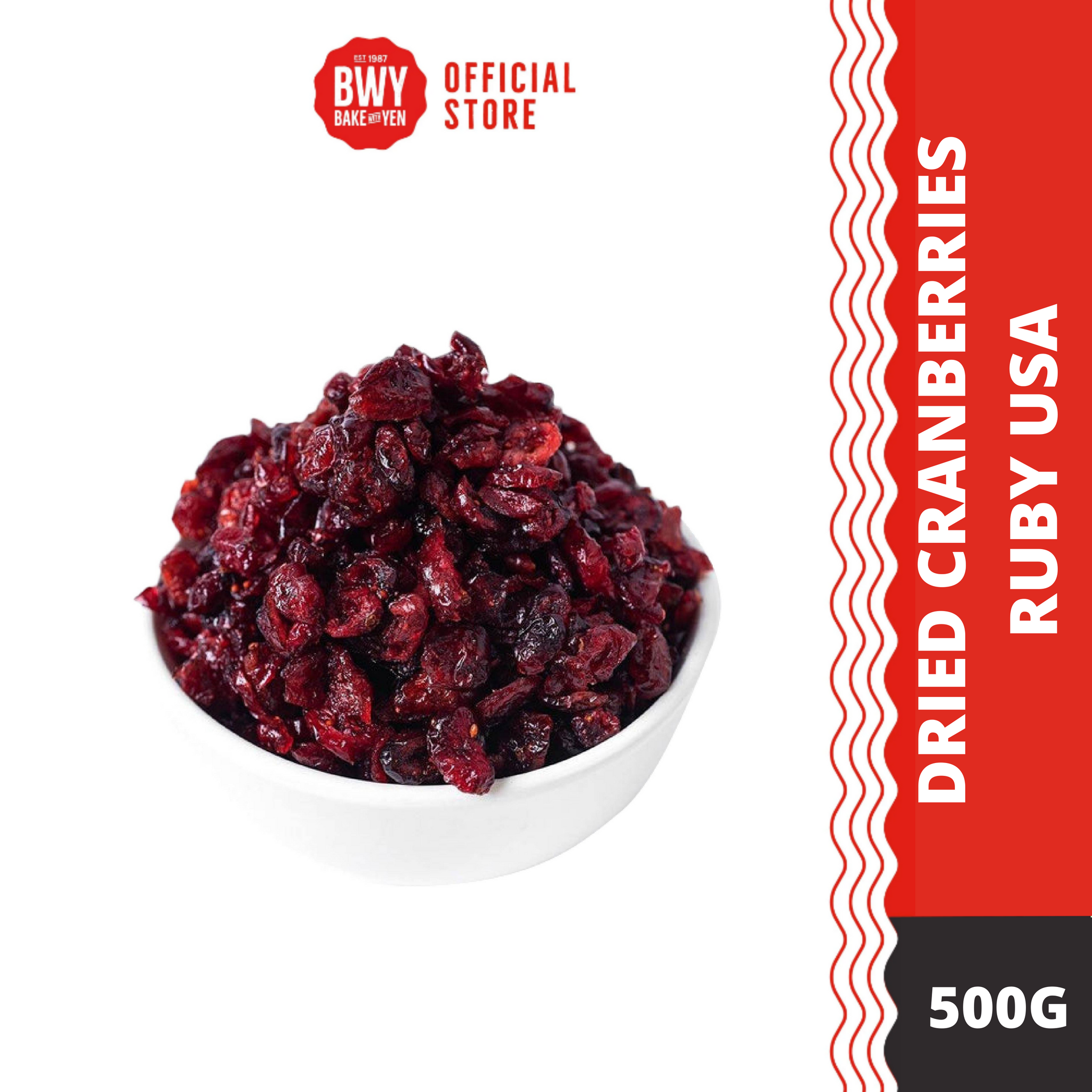 Dried Cranberries Ruby Usa Bake With Yen