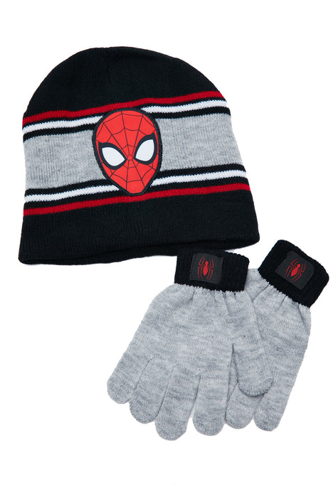 Mini Spiderman Hat And Glove Set Red Black Fashion Nova Kids Accessories Fashion Nova