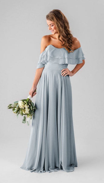 Our Favorite Long Light Blue Bridesmaid Dresses Kennedy Blue
