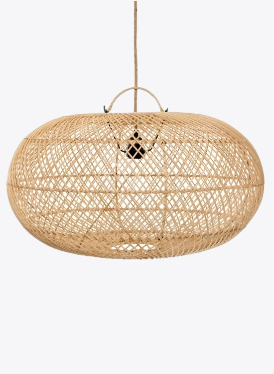Rattan Pendant Light Shade Bamboo Pendant Light Wicker Lamp Shade Room 356