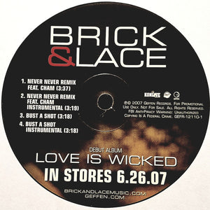 Buy Brick Lace Love Is Wicked 12 Promo Smplr Online For A Great Price Media Mania Of Stockbridge