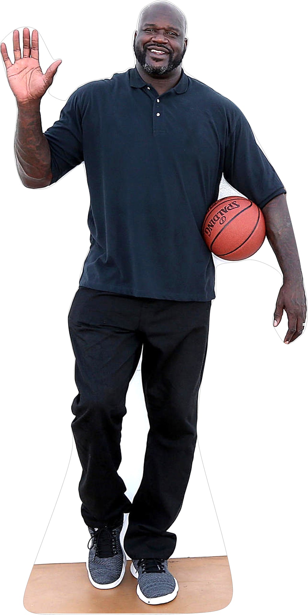Shaquille O Neal Basketball Pro Big Smile 84 Tall Tall Life Size Standee Store Cardboard Cutouts