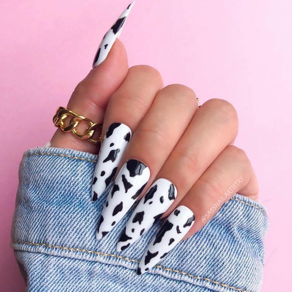 17 Black And White Nails That Ll Make You Ditch Color Forever