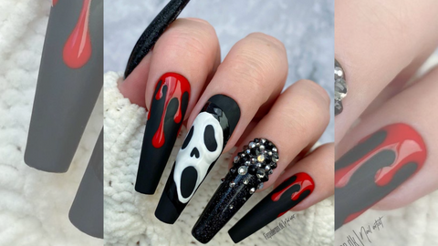 18 Extra Spooky Halloween Nails To Try This Year Kiara Sky