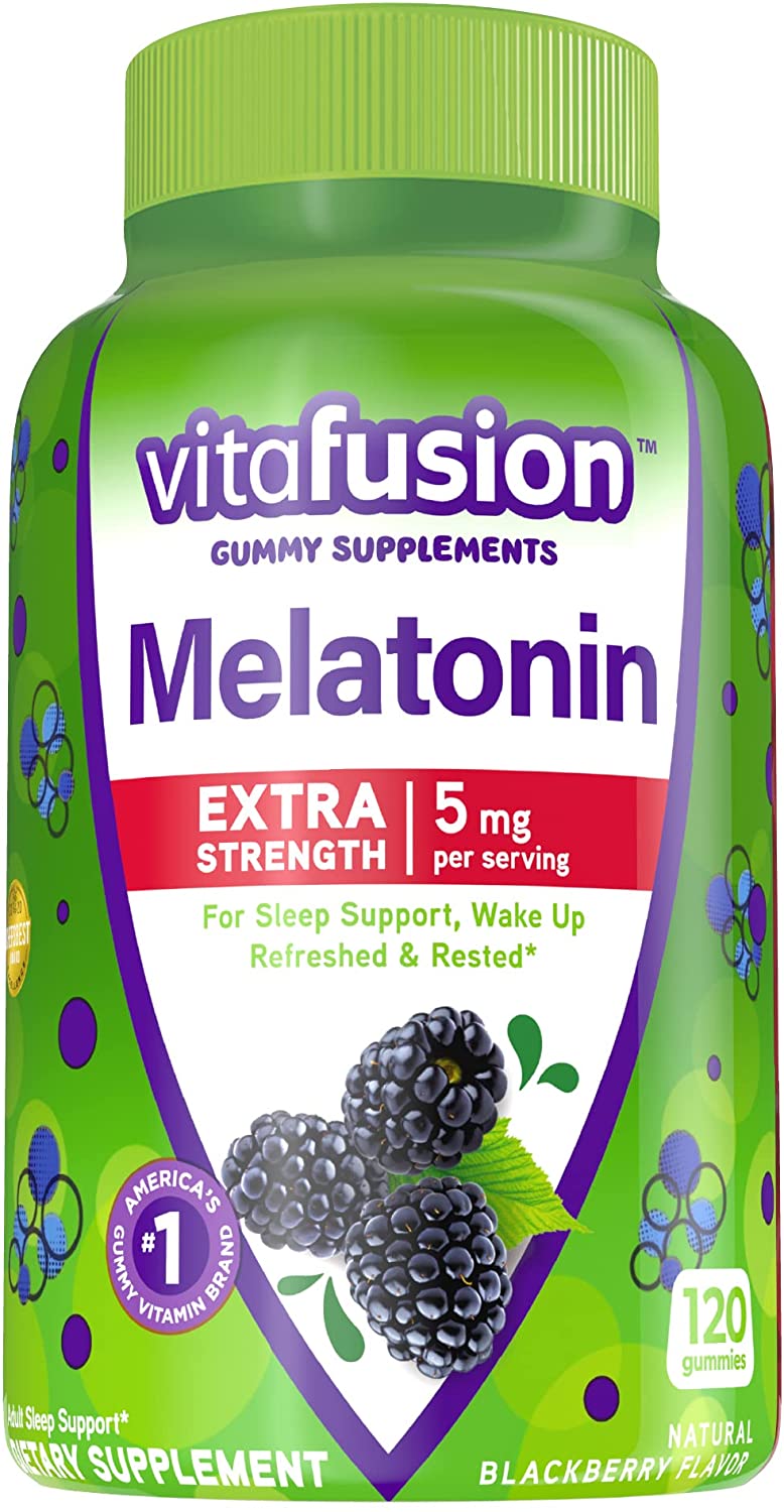 Gomitas De Melatonina Vitafusion Maxima Fuerza Para Dormir 100 Unida Supplyrd Com