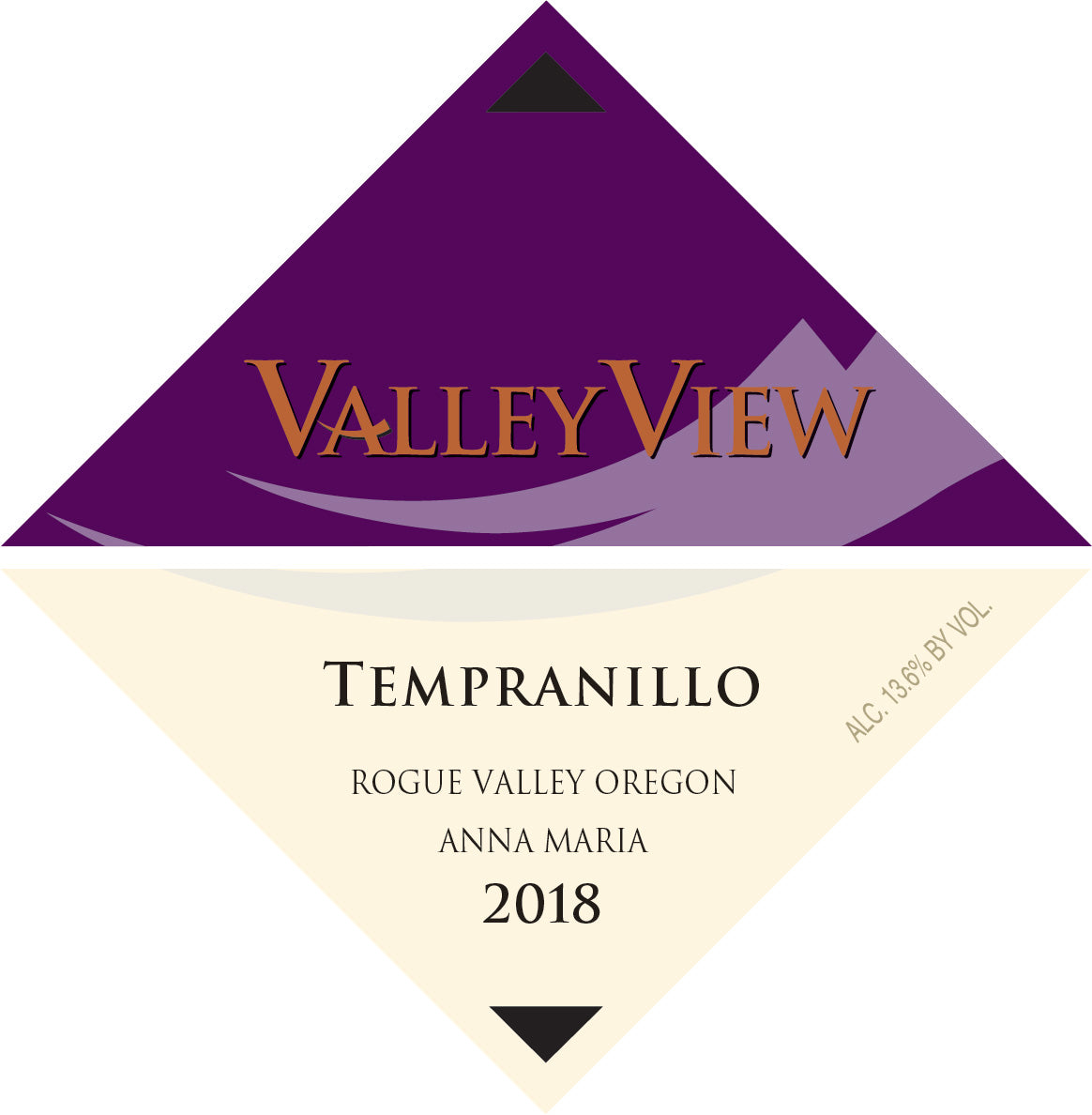 Tempranillo 2018 Anna Maria Valley View Wines