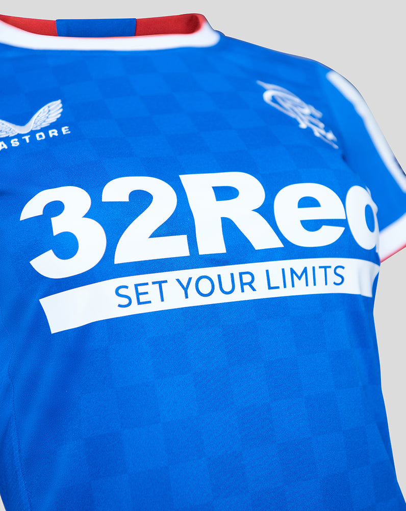 Women S Blue Rangers 22 23 Home Replica Shirt Castore