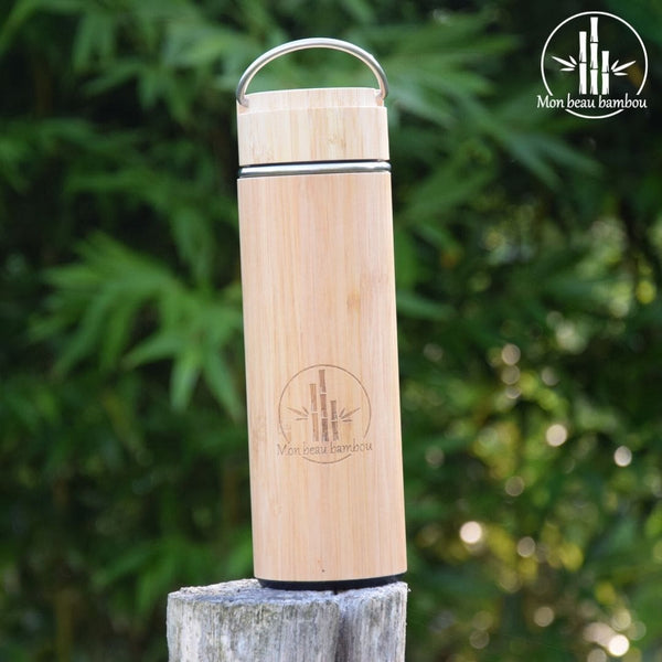 Gourde En Bambou Meilleur Prix Elegante Etanche Mon Beau Bambou
