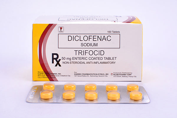 Diclofenac 50mg Ec Tab Trifocid Pharmaplusph