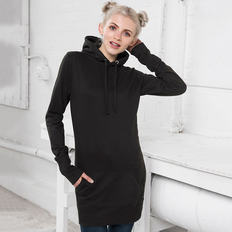 Girlie Longline Hoodie Awd Jh005 Martial Art Superstore