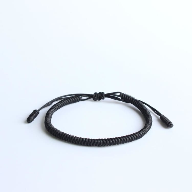 Bracciale Tibetano Della Fortuna Fatto A Mano Tempio Zen