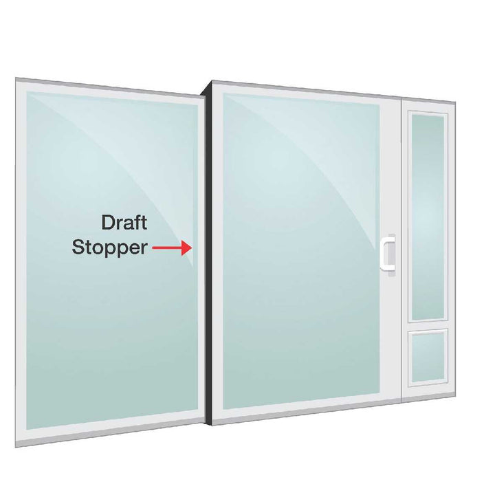 Draft Stopper For Patio Panels Weather Stripping For Sliding Doors