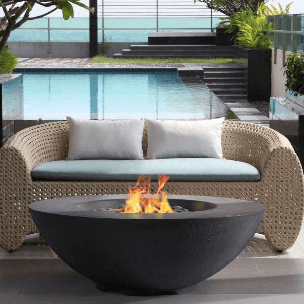 Pyromania Fire Shangri La Concrete Fire Pit Table L Fire Pit Surplus