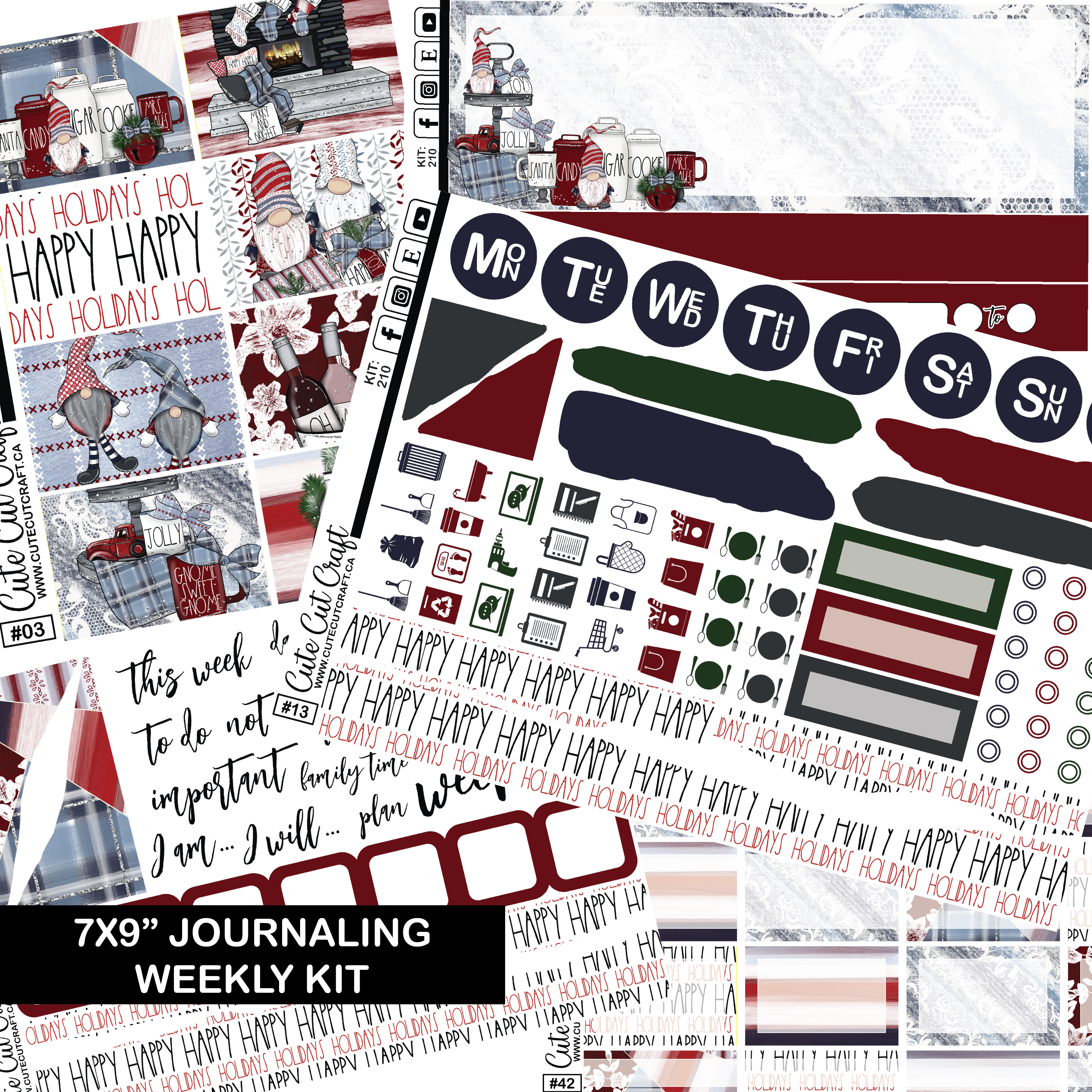 Holiday Helper Collection Cute Cut Craft