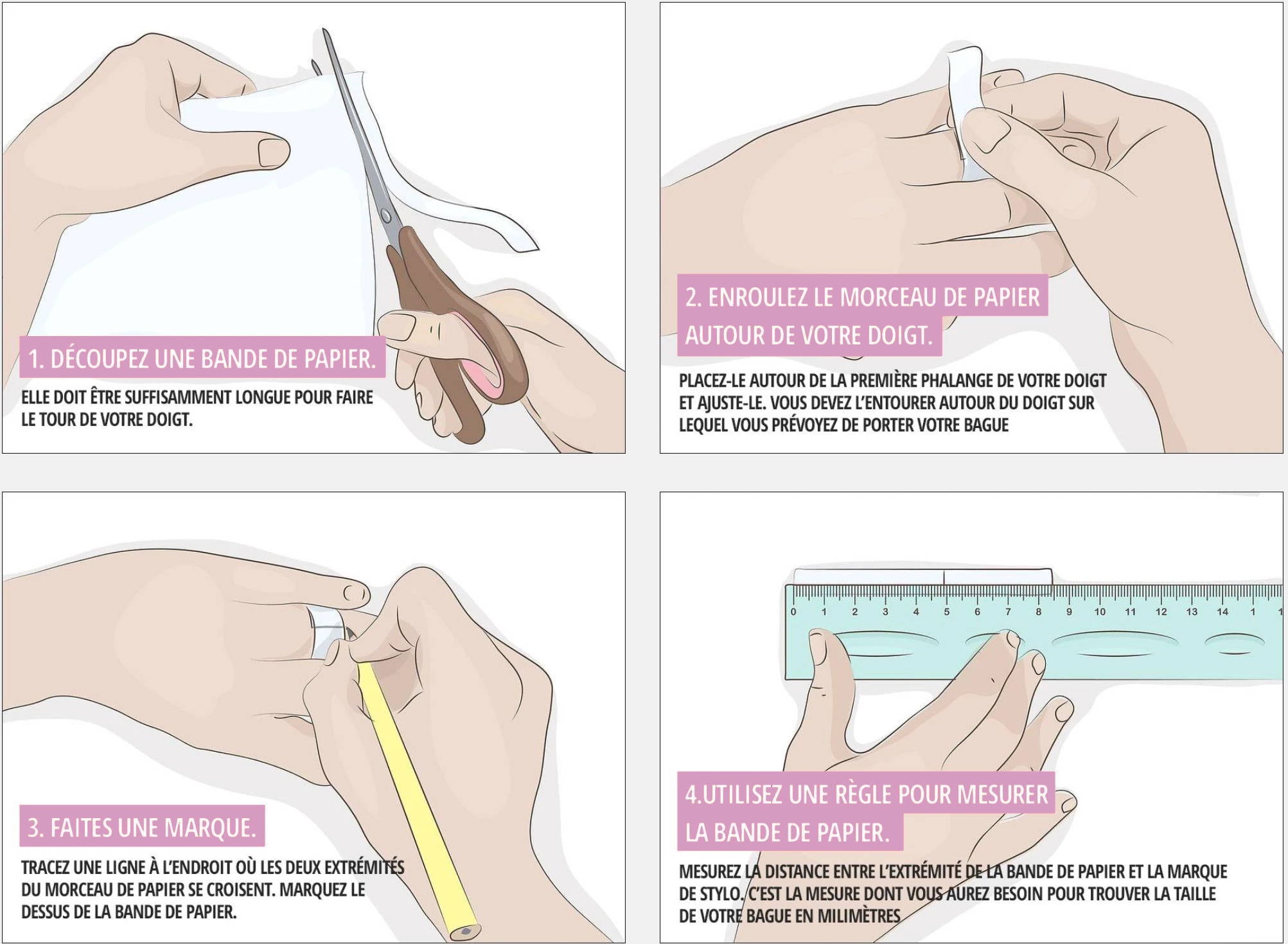 Comment Mesurer La Taille D Une Bague Licorne Fantasy