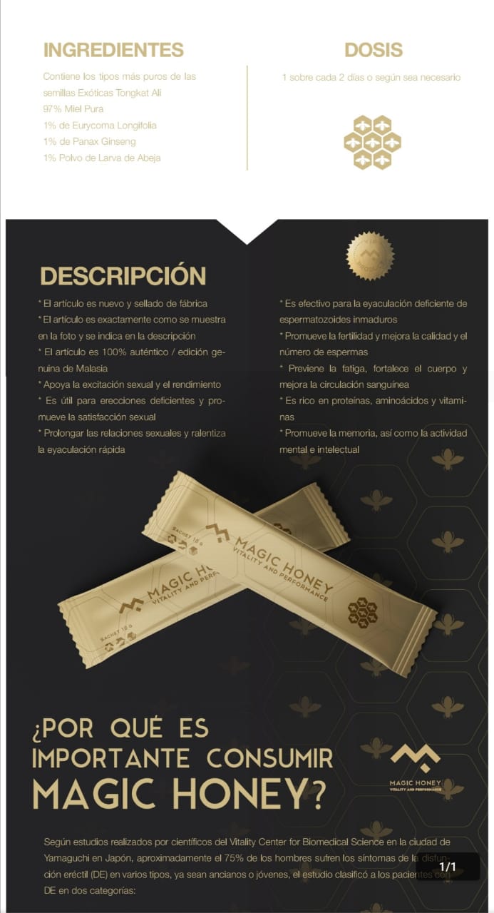 Magic Honey Potenciador Sexual Lost In Lust Shop