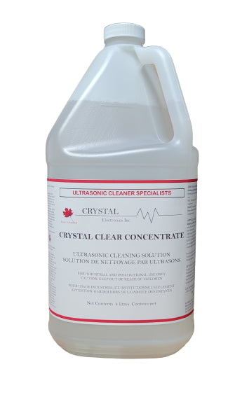 Crystal Clear Heavy Duty Ultrasonic Cleaning Solution Great For Carb Crystal Electronics Inc Canada
