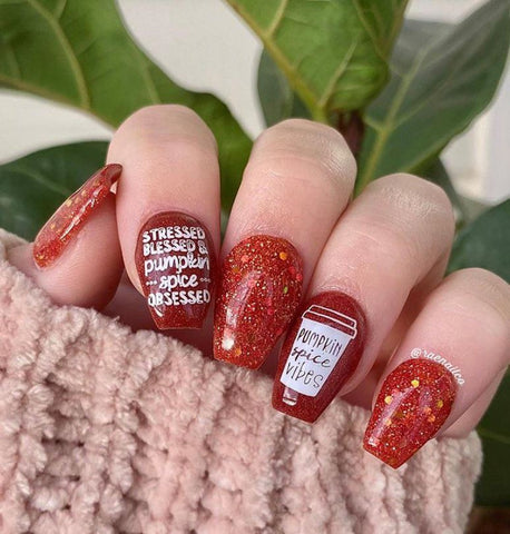 Fun Fall Nail Ideas Double Dip Nails