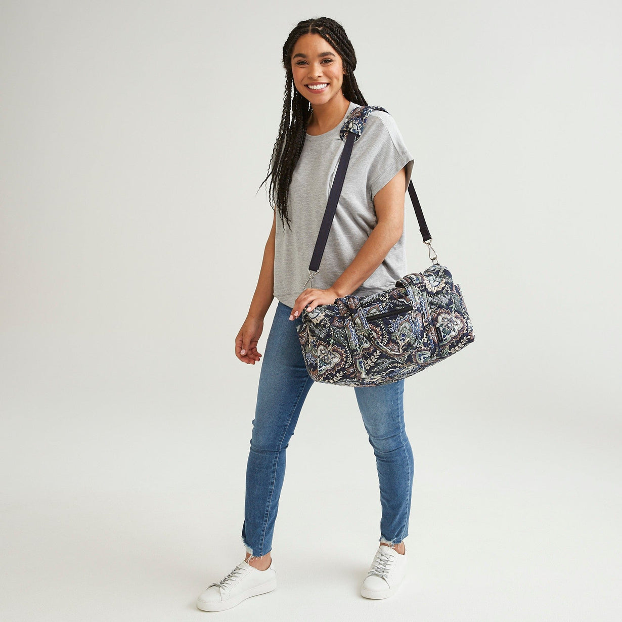 Small Travel Duffel Bag Cotton Vera Bradley