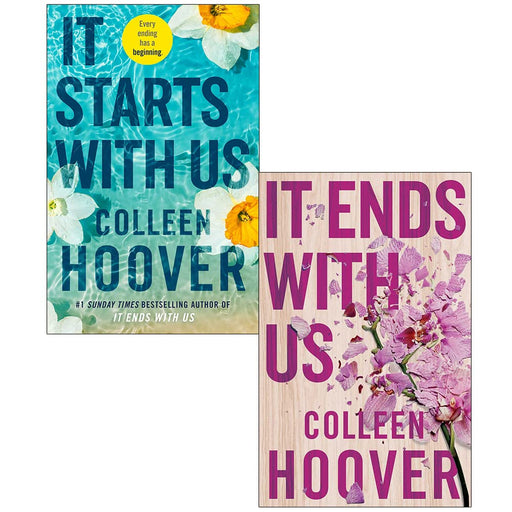 Colleen Hoover Collection 2 Books Set It Starts With Us Hardcover It Ends With Us The Book Bundle