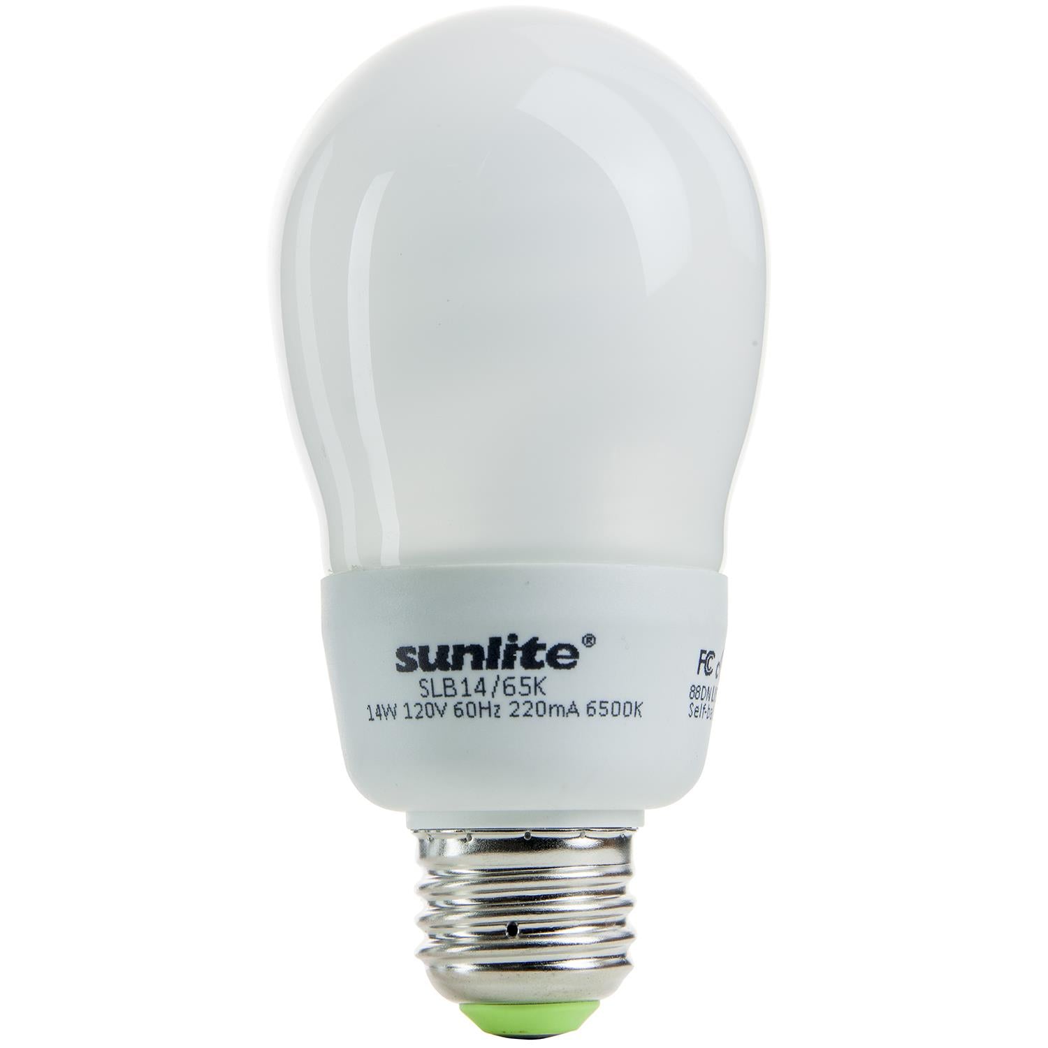 Sunlite 14w A14 E26 Medium Base 6500k Daylight Light Bulb Bulbamerica
