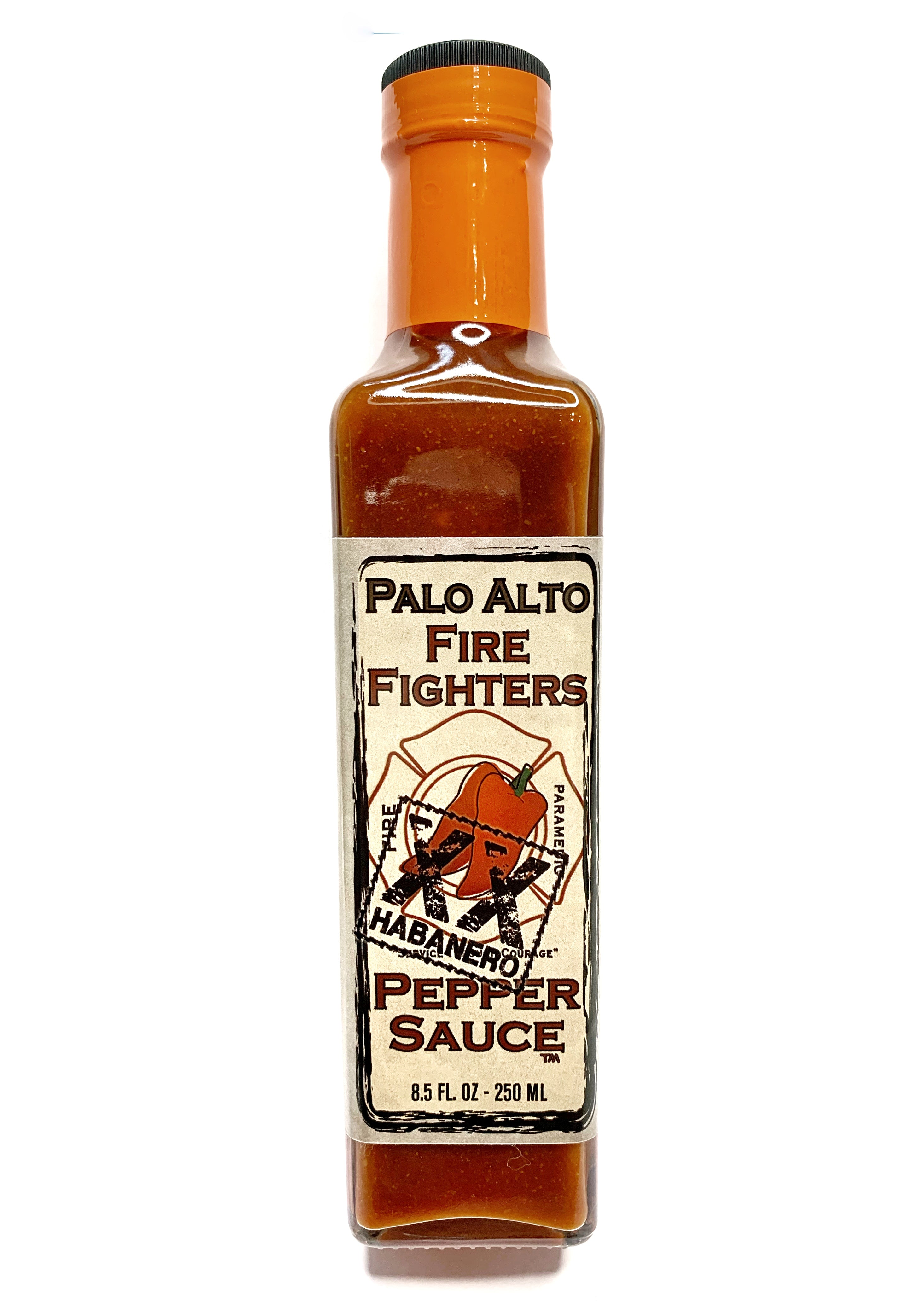 Palo Alto Firefighters Habanero Xx Pepper Sauce Sauce It To Me