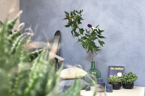 Wandfarbe Indigo Blau Wohnzimmer Schlafzimmer Wohninspiration Verwandlung Farbladen