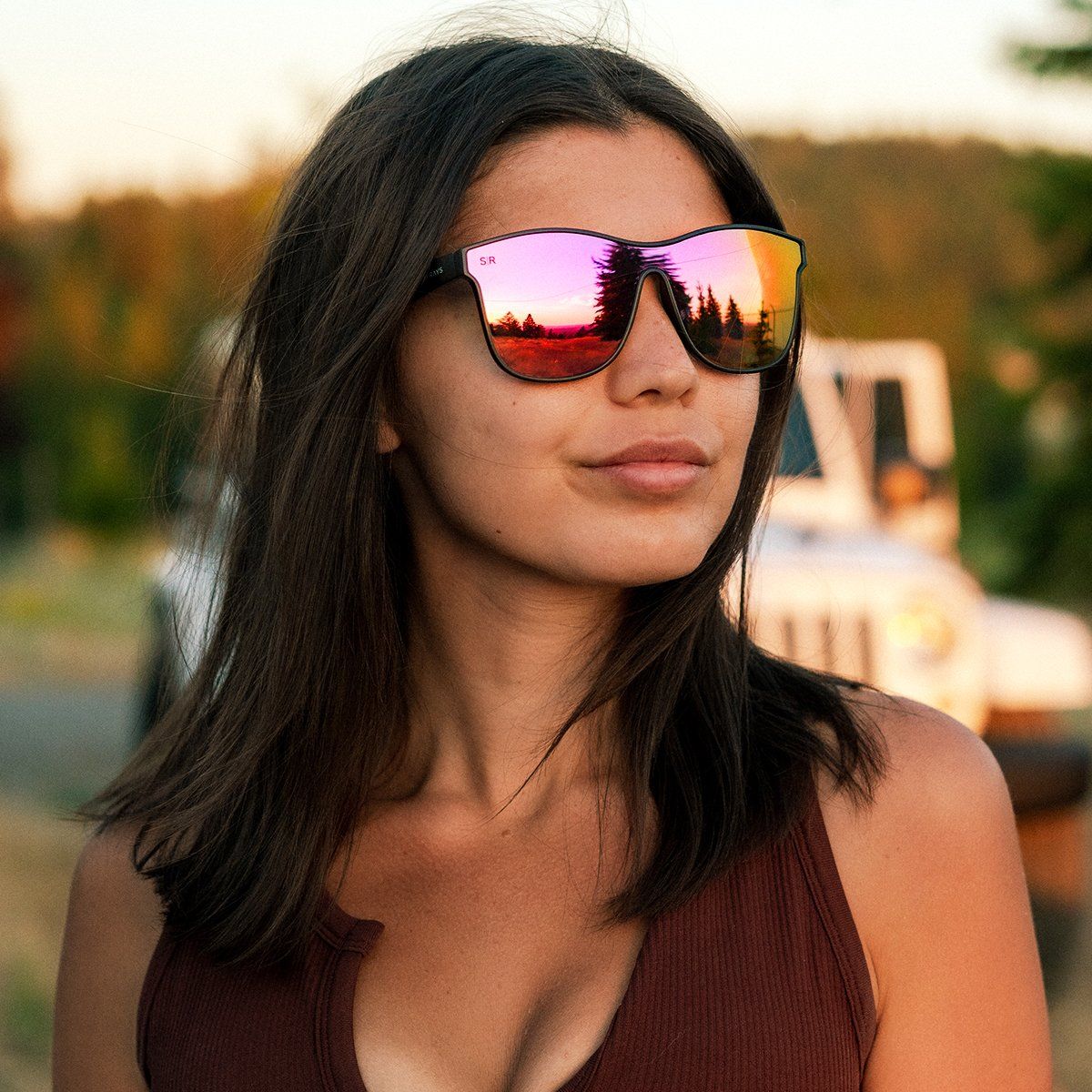 Highrise Blackout Polarized Shady Rays Polarized Sunglasses
