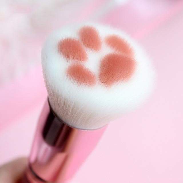 Cat Paw Makeup Brush In Pink Or Black Nyxycat