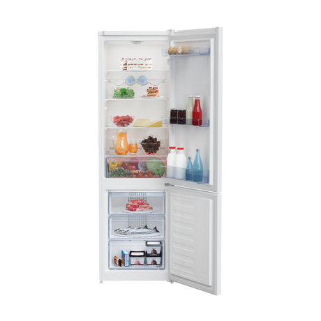Beko Harvestfresh Ccfm3581vw Frost Free Fridge Freezer White A En Tylers Gas Electrical