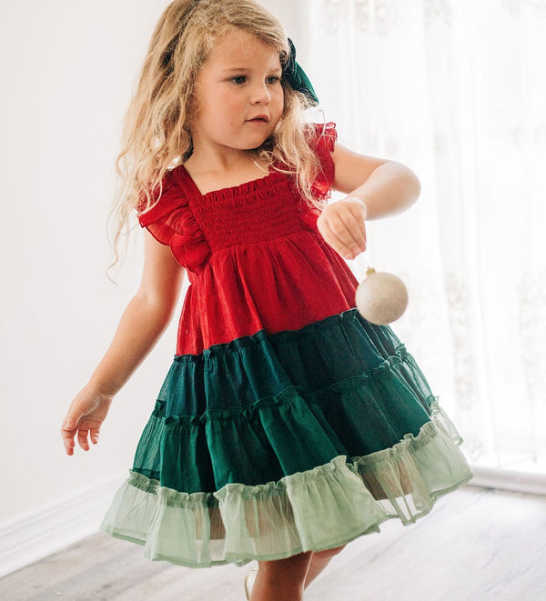 Girls Christmas Dresses Cheeky Plum