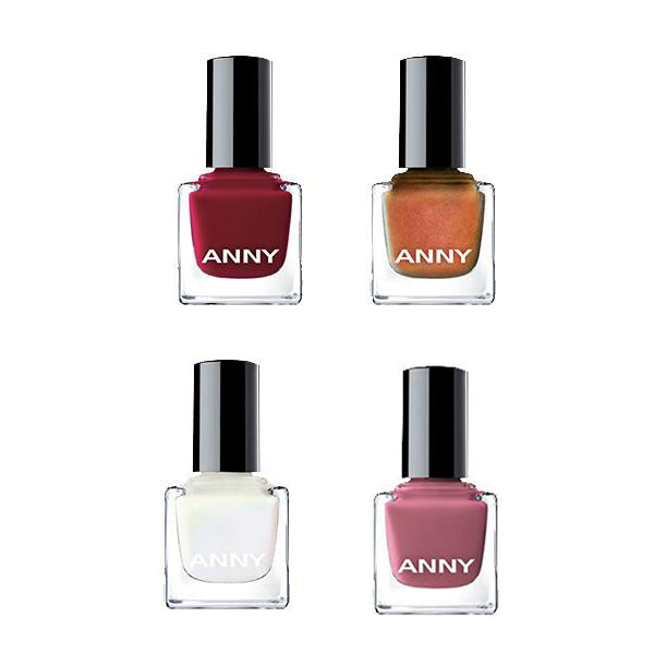 Anny Nail Polish時尚指甲油 奢華雪季系列 共4色可選 Shark Tank Taiwan 歐美時尚生活網