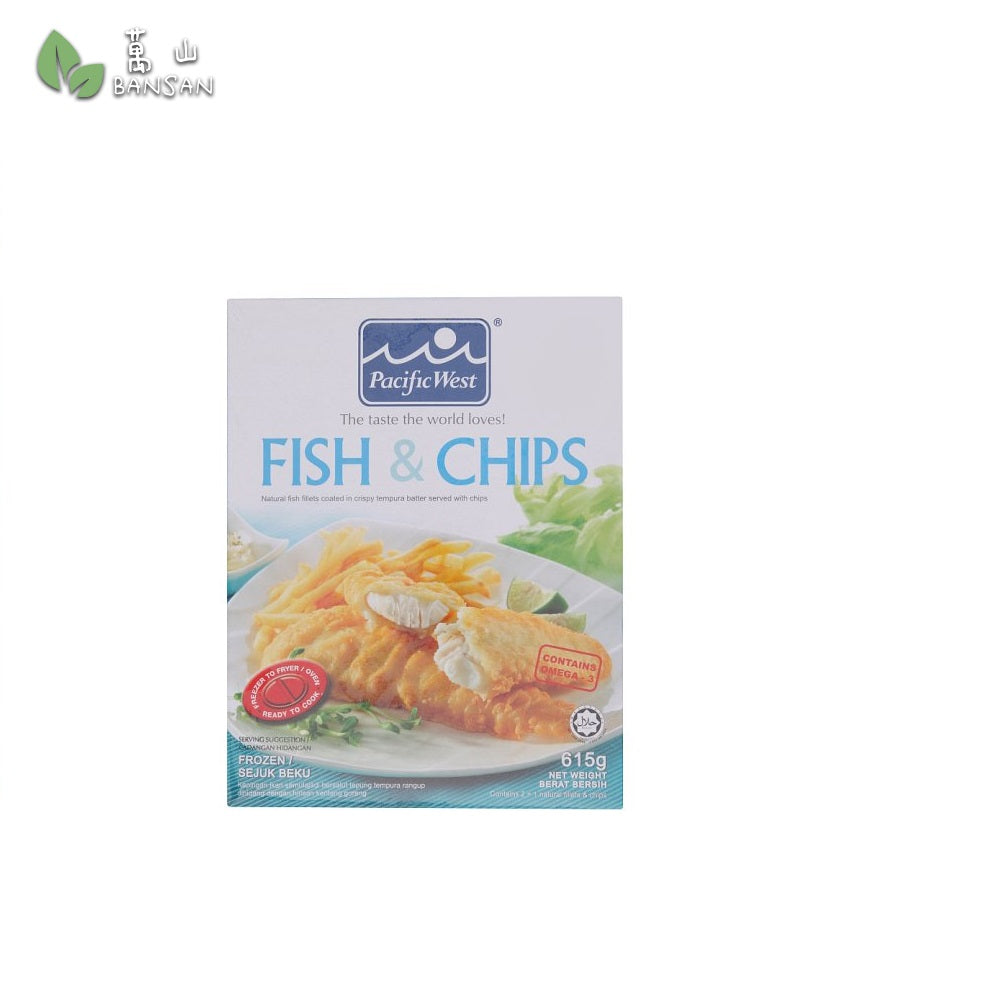 Pacific West Fish Chips Fillets 500g Bansan Penang