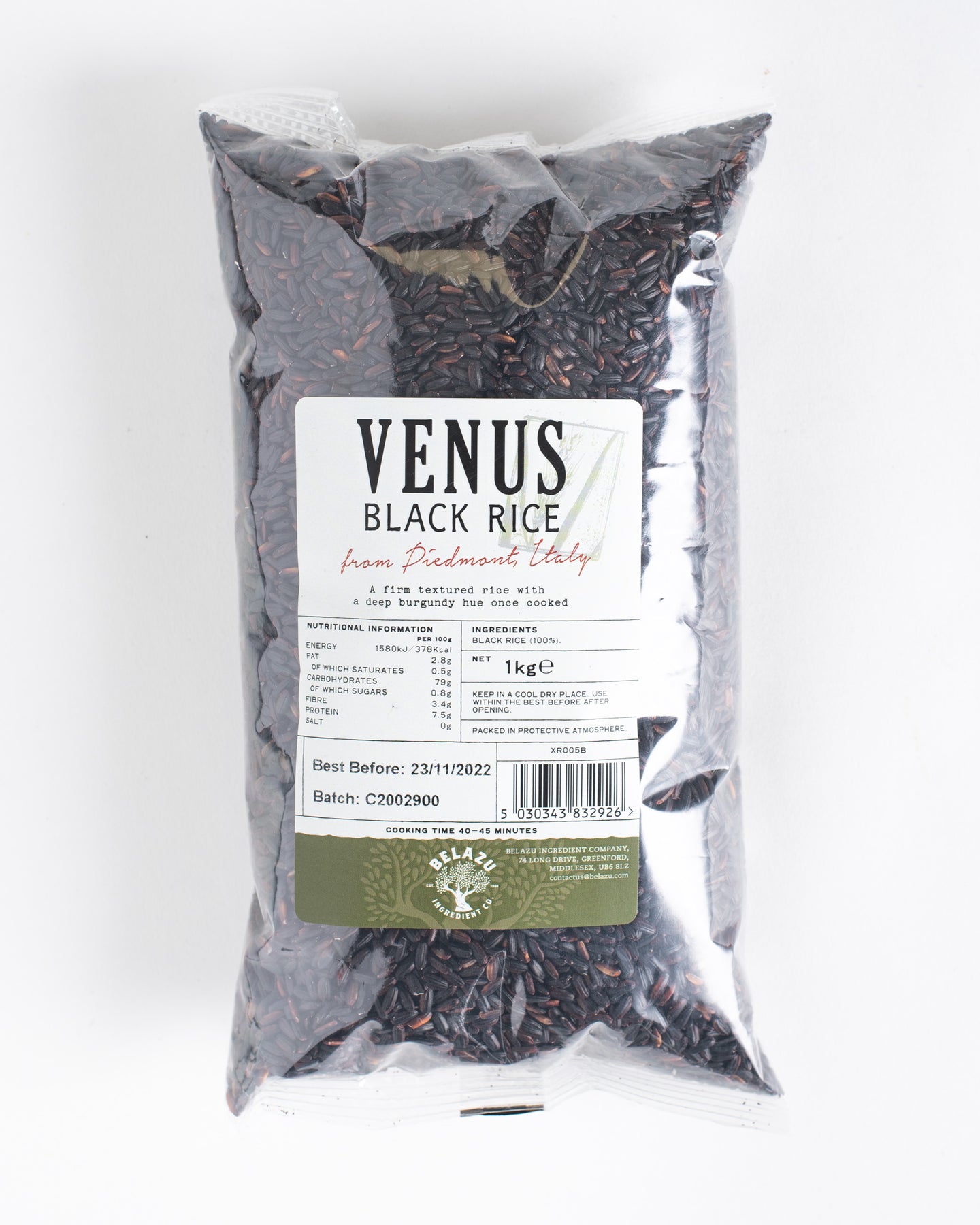 Belazu Venus Black Rice French Village Bakery
