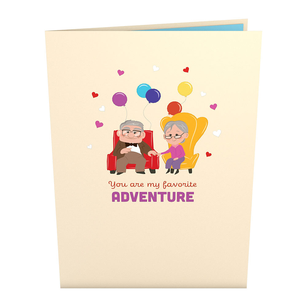 Disney And Pixar Up My Greatest Adventure Valentine Pop Up Card Lovepop