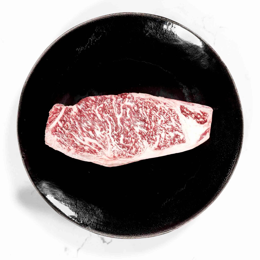 Wagyu Kobe Cuisine Australien Ryggbiff Striploin Mbs 8 10 Thefatcow Se