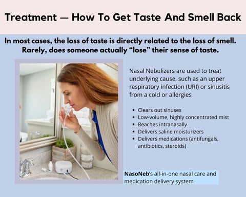 What Causes A Loss Of Taste And How To Regain It Nasoneb
