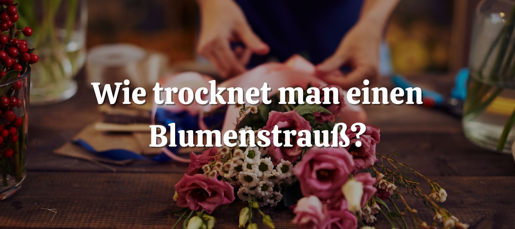 Wie Trocknet Man Einen Blumenstrauss Tuto Fotos