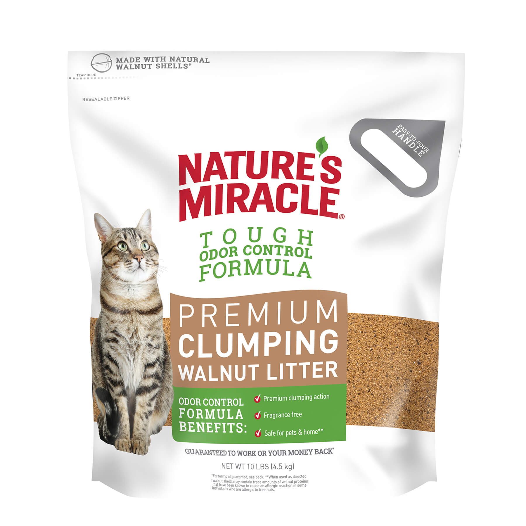 Nature S Miracle Premium Walnut Clumping Cat Litter 4 5kg Petstock