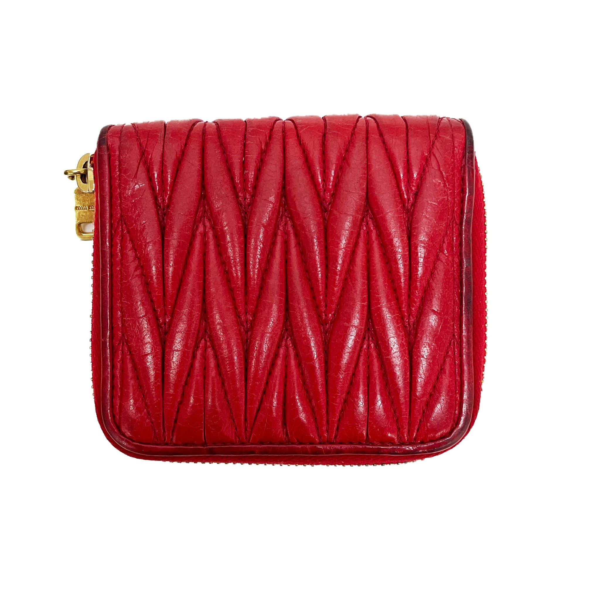 Miu Miu Portafoglio Goffrato Montevago Luxury Bags