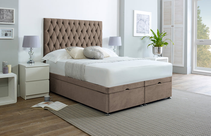 Henry Chesterfield Ottoman Storage Bed Modern Beds Ltd