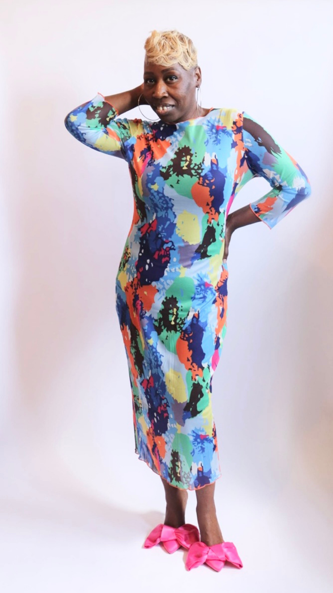 Color Me Pretty Mesh Dress Tae S Chic Boutique