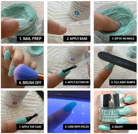 What Are Dip Powder Nails Where Did They Come From Fairy Glamor