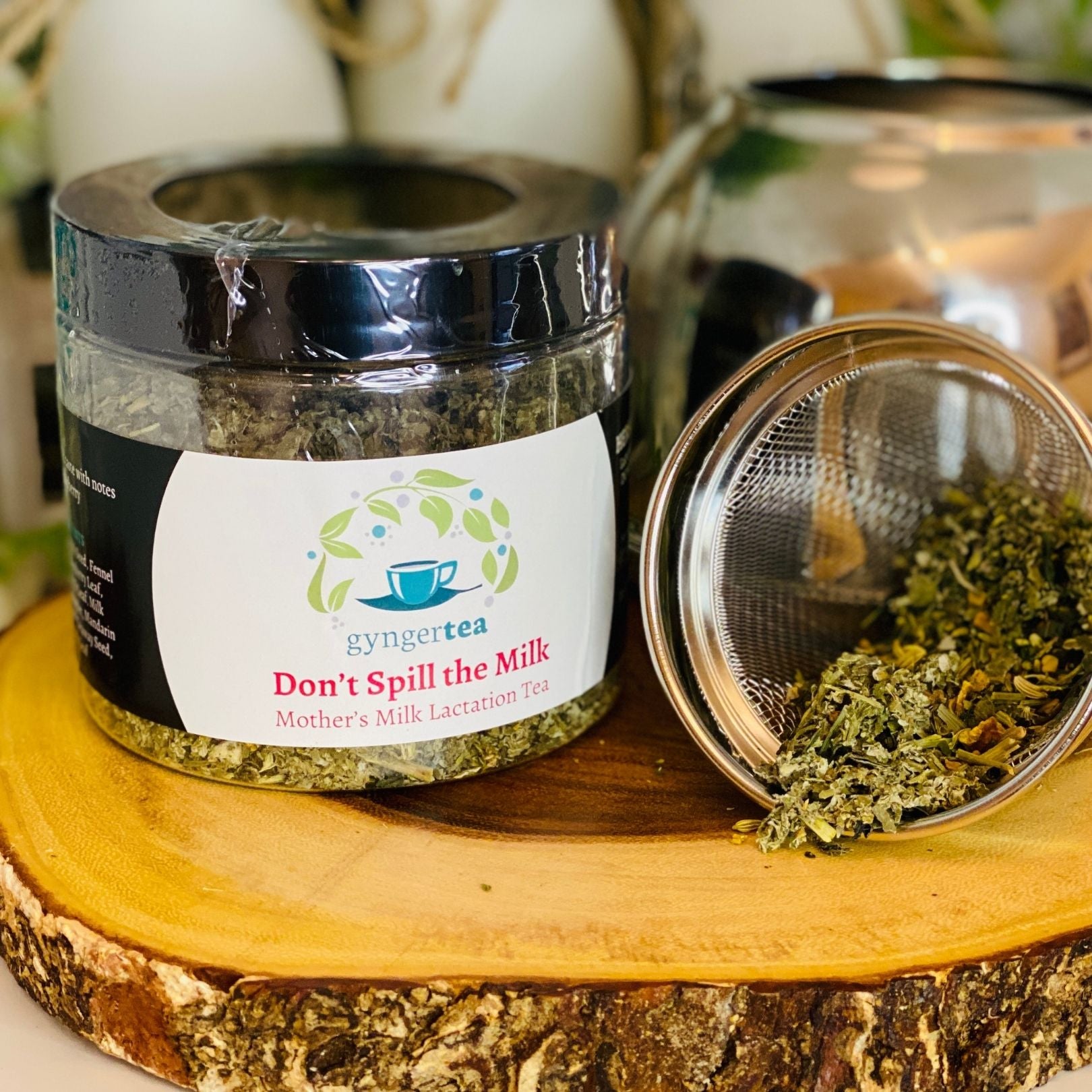 Don T Spill The Milk Milky Mama Loose Tea For Nursing Moms Gynger Tea House