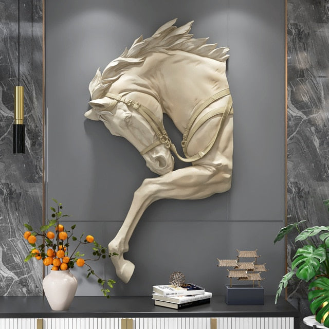 3d Horse Wall Art Glam And Cozy