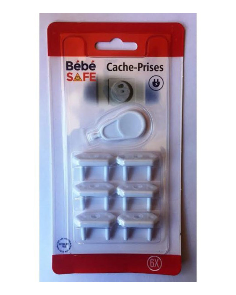 Cache Prise 6pcs Bebe Safe Wlidaty Maroc Wlidaty