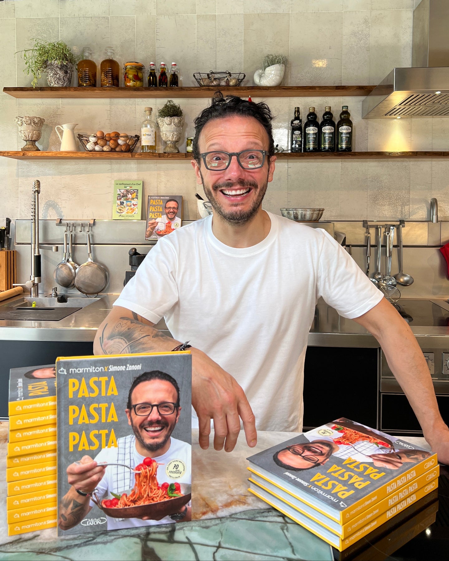 Livre Pasta Pasta Pasta Marmiton X Simone Zanoni Casa Zanoni