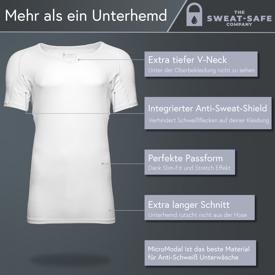Sweat Safe Company Anti Schweiss Unterhemden Shirts Und Boxershorts