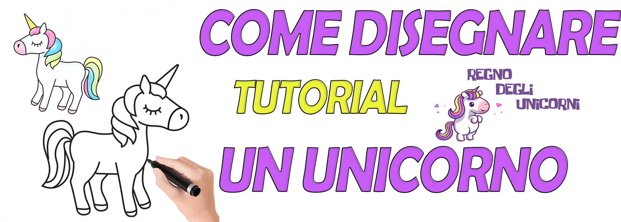 Come Disegnare Un Unicorno Regno Degli Unicorni